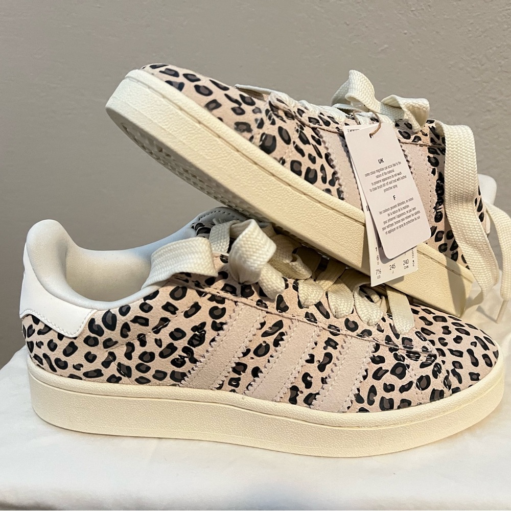 NWT Adidas Campus 00’s Leopard